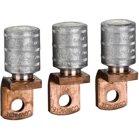 3 cosses de sertissage pour câble en aluminium de 150 - mm² et cloisons de phase - LV429504