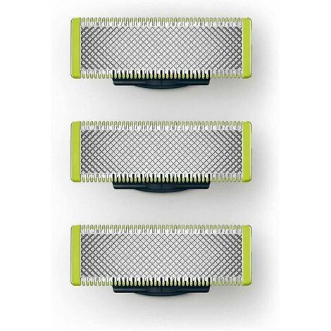 3 cuchillas de repuesto para afeitadora Philips Oneblade