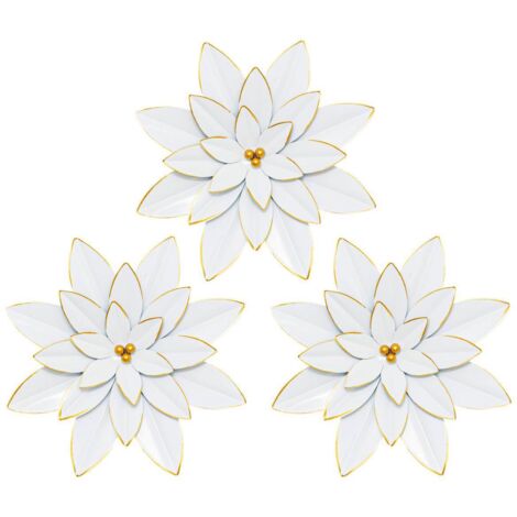 3 decoraciones murales Alya D24cm - Atmosphera créateur d'intérieur
