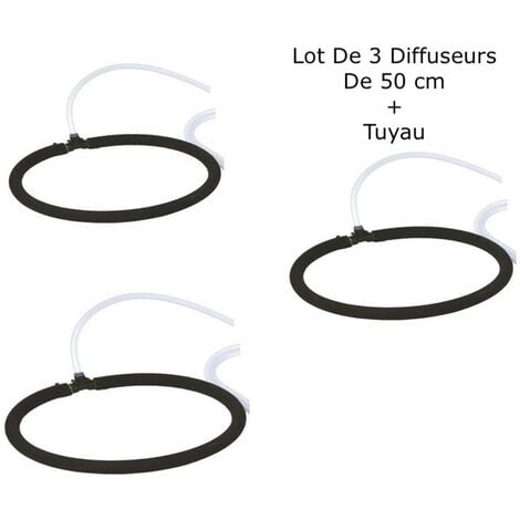 Diffuseur D'Air Poreux 60 cm Pour Bassins De Jardin + Tuyau - Le Poisson  Qui Jardine