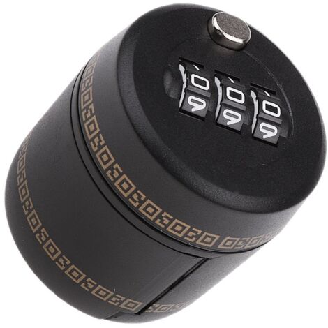 3-Digit Combination Padlock for Wine Bottle Stopper Plastic