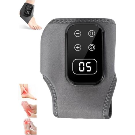 3 En 1 Masseur de Pieds Électrique, Portable Masseur de Cheville, Masseur Pied Pour Soulagement Douleurs et Relaxation (1 Pct)