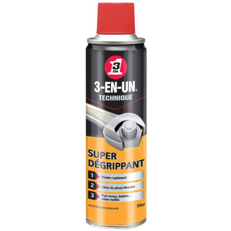 3-EN-UN Super dégrippant Gamme Technique250ml - 3-EN-UN