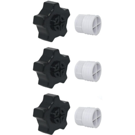 3 Ensembles de Grilles de Drain AppliaFit - Compatibles avec Hayward SX180LA, pour Hayward Pro Series - Accessoire Piscine Haute Performance