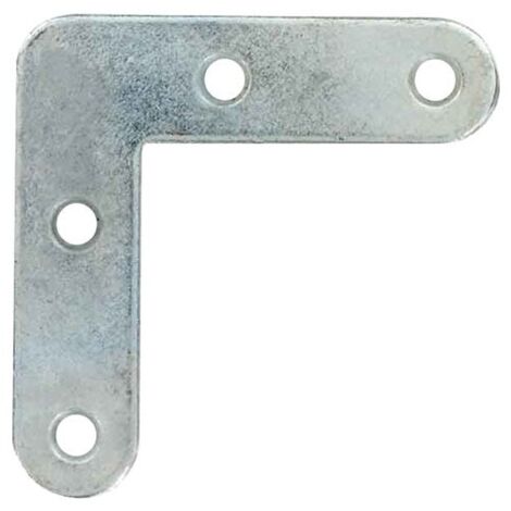 3 équerre Plate Azi 60mm Sc - Vynex