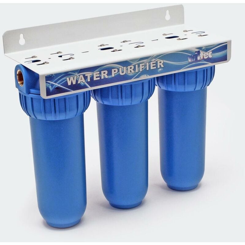 Helloshop26 - 3 étapes système filtre support mural inclus 20.67mm (1/2 pouce)