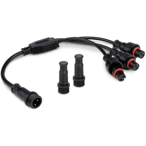 3-fach 2-Polig Verteiler für Stecksystem SETLINK einfarbig IP65