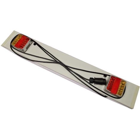 3 Feet LED Trailer Board, 3M Cable - Reflectors Towing Rack Boat Tractor Van Car Caravan