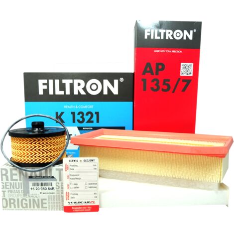 3 Filter Dacia Duster 2 II 1.0 1.2 1.3 TCe