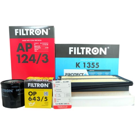 3 Filter Filtron Renault Kadjar 1,5 dCi 110 PS