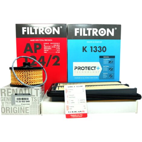 3 Filter Renault Koleos 2 II 1.3 TCe 2020-2022