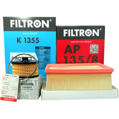 3 Filter Renault Scenic 4 IV 1.2 Tce 1.3 Tce 2016-