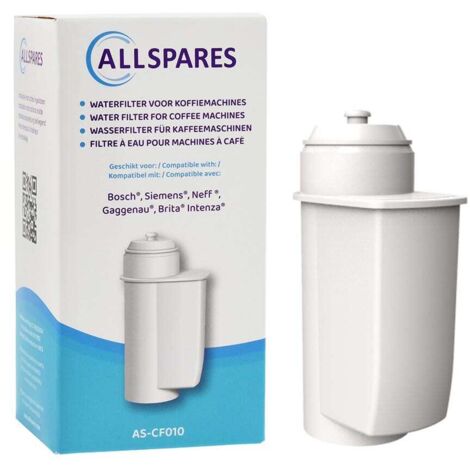 3 filtros de agua AllSpares AS-CF010 compatibles con Brita Intenza