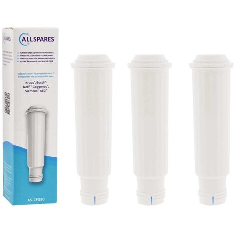 3 filtros de agua Nivona NIRF700 / 390700100 de AllSpares