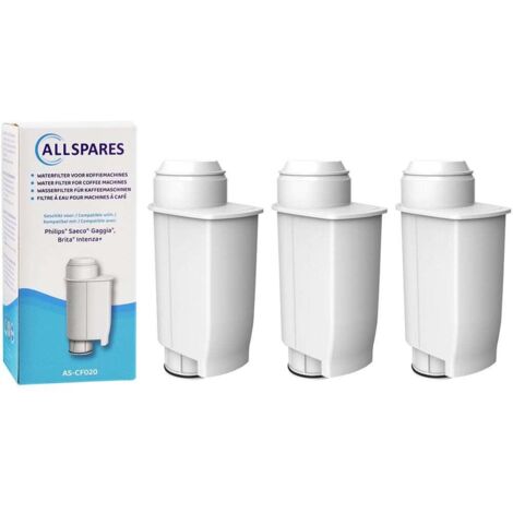 3 filtros de agua Philips/Saeco CA6702 de AllSpares