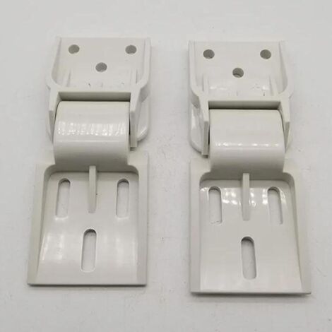 (3 fori) 2 pezzi cerniere universali verticali per congelatori di piccole dimensioni, kit cerniera universale con peso per coperchio porta congelatore
