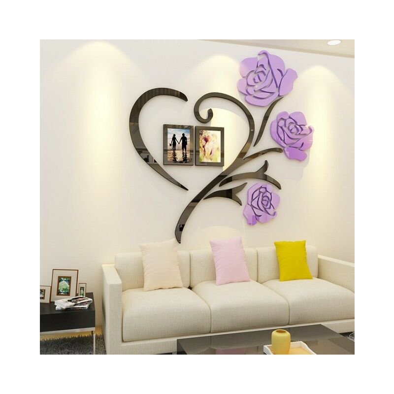 3 formato Multi-Pezzi di Rosa del Modello di Fiore...