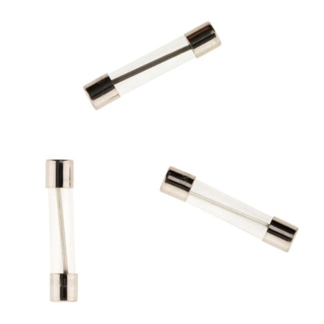 3 fusibles verre 6,3 x 32 mm 10 A