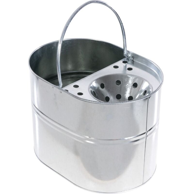 3 Gallon Galvanised Heavy Duty Mop Bucket - Cotswold