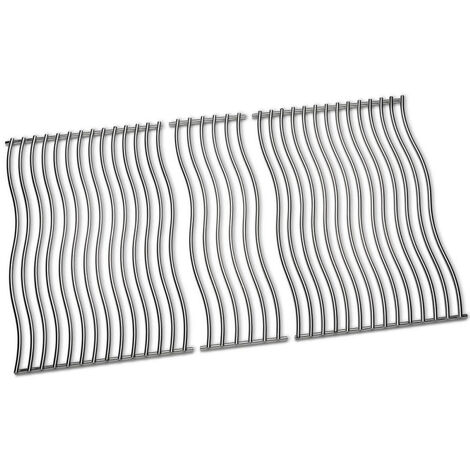 3 grilles en inox pour barbecue Napoleon Rogue 525