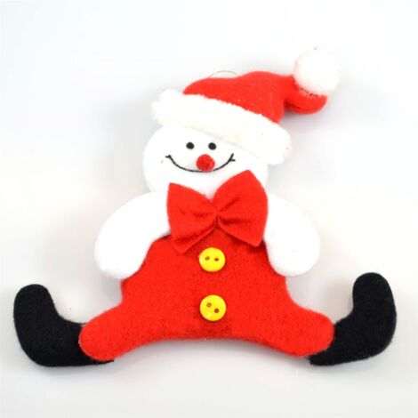 3 Handmade Novelty Christmas Tree Hanging Decoration Xmas Decor Stocking Fillers 6119