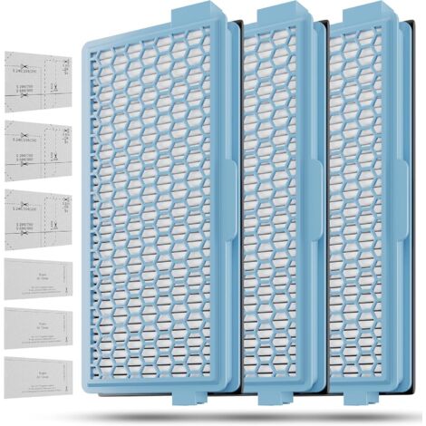 3 HEPA-Filter für den Miele Compact C1-C2 Staubsauger