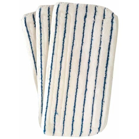 3 Housses Microfibre Balai Vapeur - Lot de 3 housses pour le Balai Vapeur