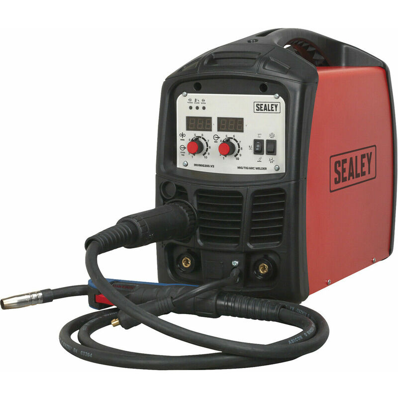 3-in-1 200A mig tig & mma Inverter Welder - Thermal Overload Protection