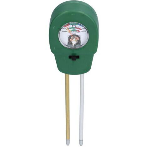 3-in-1 Bodenfruchtbarkeitsanalysator, Feuchtigkeitsmesser für den Garten, pH- und Pflanzenfruchtbarkeitstester