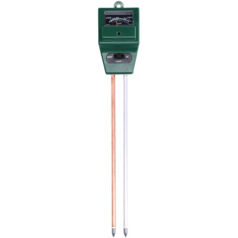 3-in-1 Bodentester: pH-Wert, Luftfeuchtigkeit und Licht – Digitale Sonde für Zimmer- und Gartenpflanzen