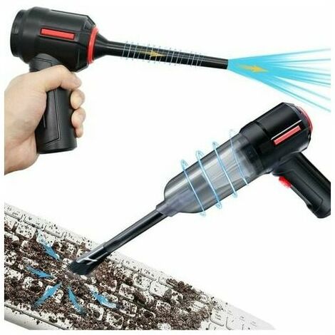3-in-1 computer vacuum cleaner, compressed air blower, cordless handheld vacuum cleaner, keyboard cleaning kit, electric PC air spray can