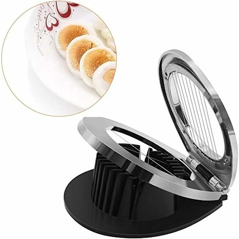 3 in 1 Egg Cutter - Cutter Tool for Strawberries, Bananas with 3 Cutting Styles