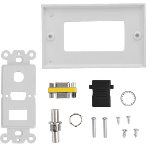 3-in-1 HDMI + VGA + Audio, 3,5-mm-DC-Buchse (weiblich) für Ladegerät