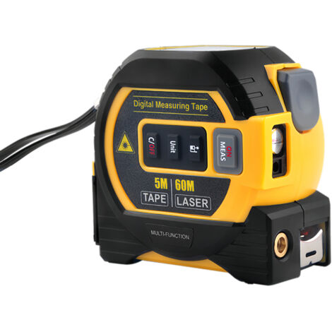 3-in-1 Hochpräzisions-Infrarot-Laser-Entfernungsmesser mit Kreuzlinien-Elektronik-Messband