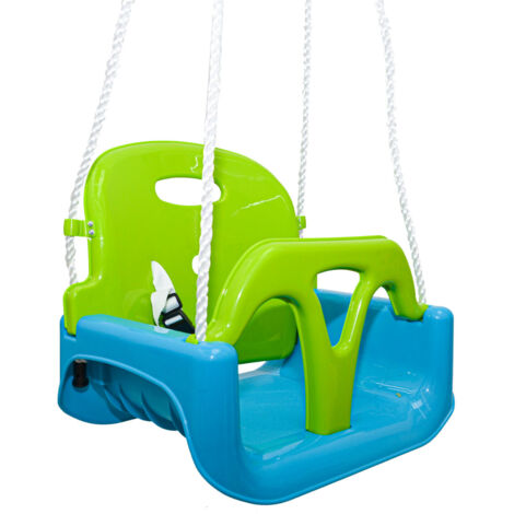3-in-1 Kids Swing for Baby and Toddler 40x43x33 Garden Swing Outdoor Children