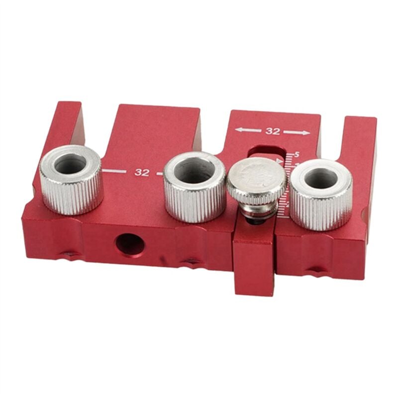 Image of 3-In-1 Locator Holzbearbeitung Bohren Guide Kit diy Werkzeuge Möbel Wartung