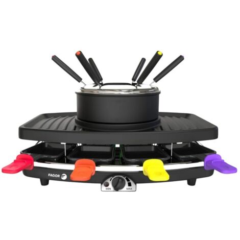 3-in-1 raclettegrill für 8 personen, 1100 w - Fagor - FG816