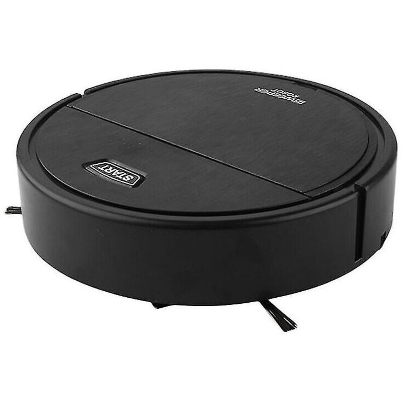 3-in-1 robot vacuum cleaner, for pet hair, hard floors and carpets - black