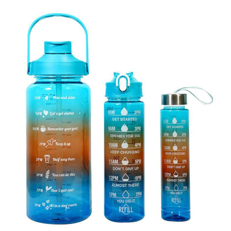 3-in-1 Sport-Trinkflasche – Multifunktionale Isolierflasche für Kaltgetränke