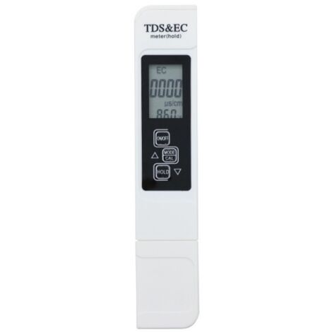 3-in-1 TDS-Stift für Haustiere, EC-Leitfähigkeitsanalysator, Wasserqualitätstester für Zuhause, hochpräzises Digitaldisplay