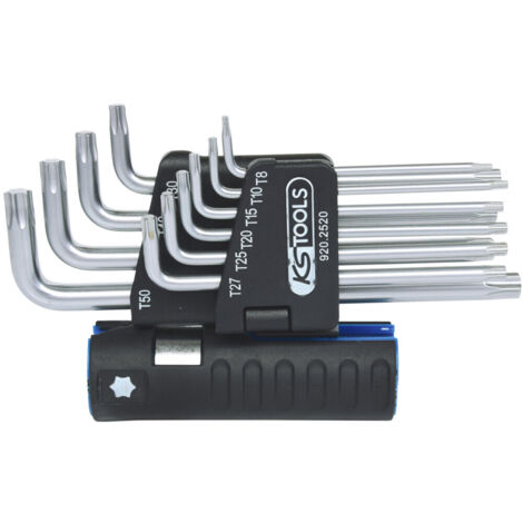 3 in 1 Torx-Winkelstiftschlüssel-Satz,10-tlg lang