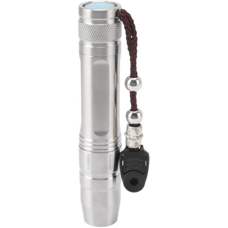 3-in-1 UV-Taschenlampe (365 nm) zur Schmuckidentifizierung mit Messskala und weißem/gelbem Licht