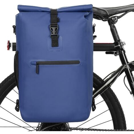 WOOSIEN 3-in-1 wasserdichte Fahrradtasche, Fahrrad-Gepäckträgertasche, Rucksack, Umhängetasche, Outdoor-Radfahren