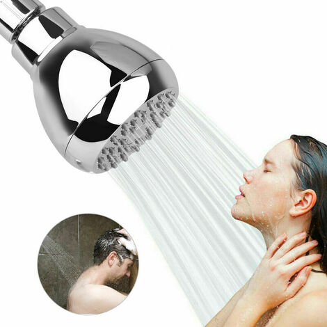 3-inch high-pressure shower head - optimal pressurization, bathroom shower head wall-mounted nozzle fixed shower head, bathroom shower head for low flow shower