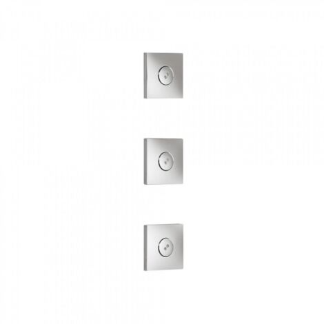 3 jets encastrés d'hydromassage 80x80 mm. - TRES 29951506