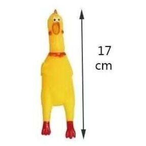 3 jouets pour chien Sharp - Poulet en caoutchouc avec son amusant