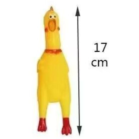 3 jouets pour chien Sharp - Poulet en caoutchouc avec son amusant