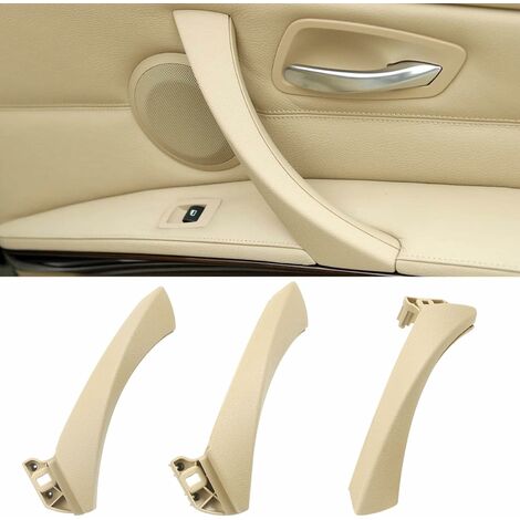 2pcs Voiture gauche droite poignée de porte intérieure support de porte  intérieure pour BMW série 3