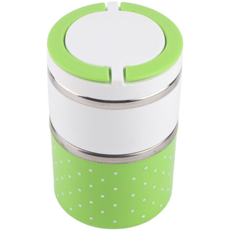 3-lagige, isolierte Edelstahl-Lunchbox für warme Speisen