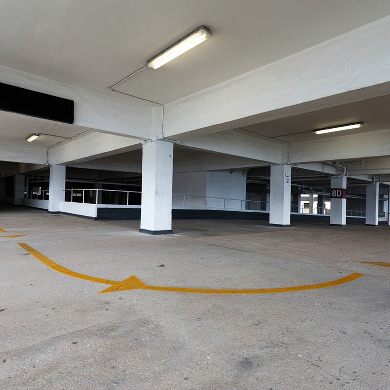 Lampe led étanche à l'humidité 157,5 cm Lampe d'atelier tube led pour garage Blanc froid Lampe de bain led 22 watts, 1xT8 2000lm 6000K, lot de 3